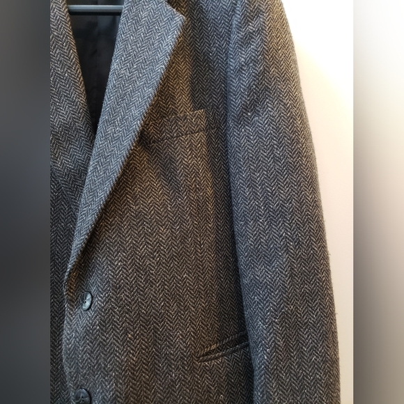 Cricketeer grey textured men's rustic suit jacket - Picture 5 of 12